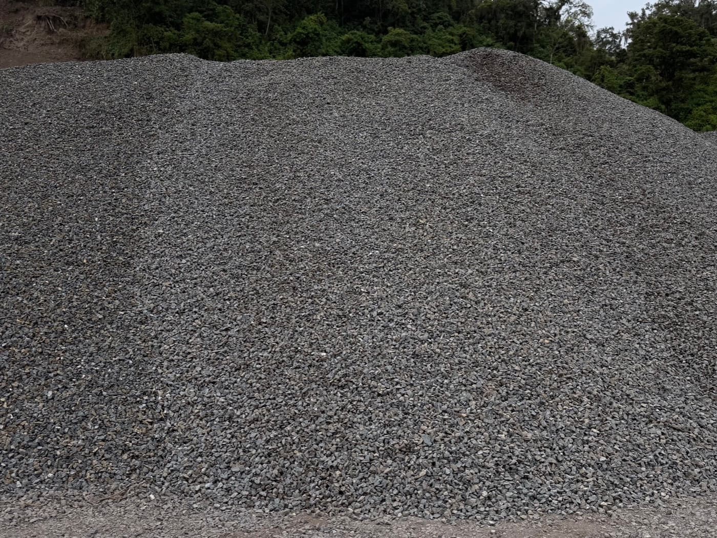 Pila de cuartilla en el tajo
